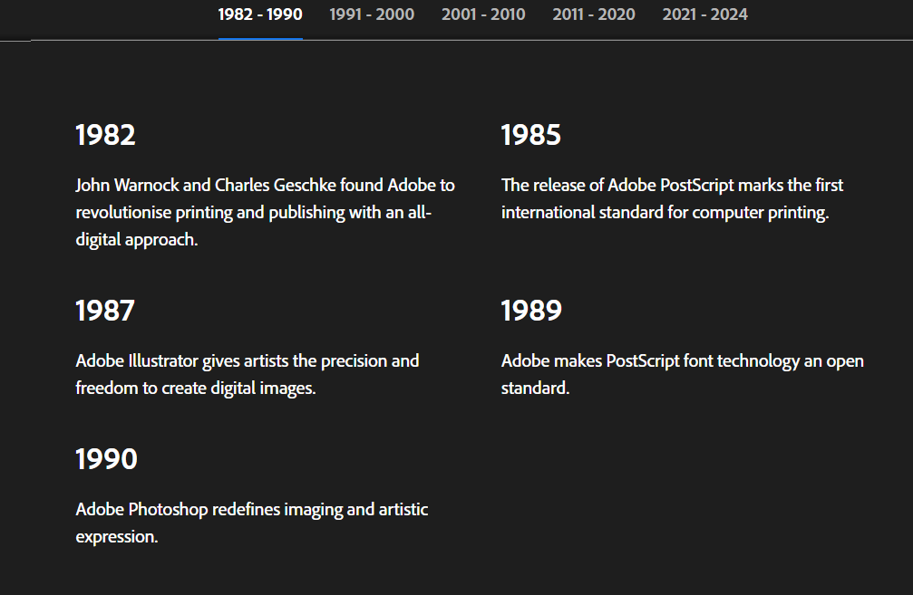 histórico de desenvolvimento do adobe acrobat ao longo dos Últimos anos