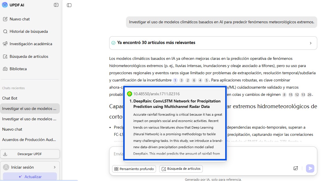 hover the mouse over the paper