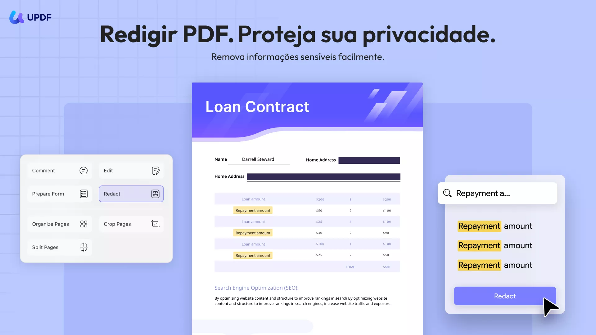 redigir pdfs com updf