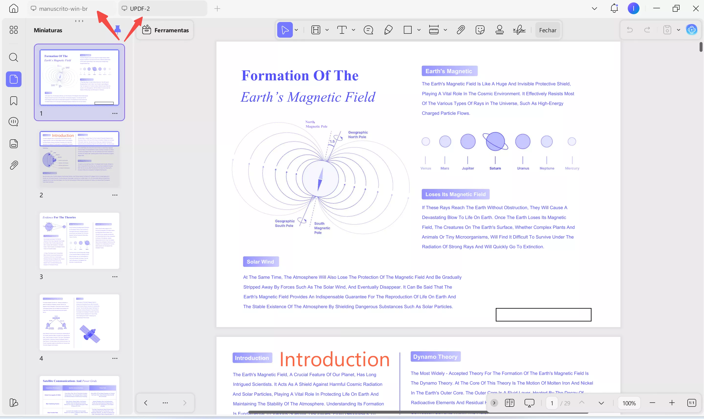 abrir múltiplos pdfs no chrome
