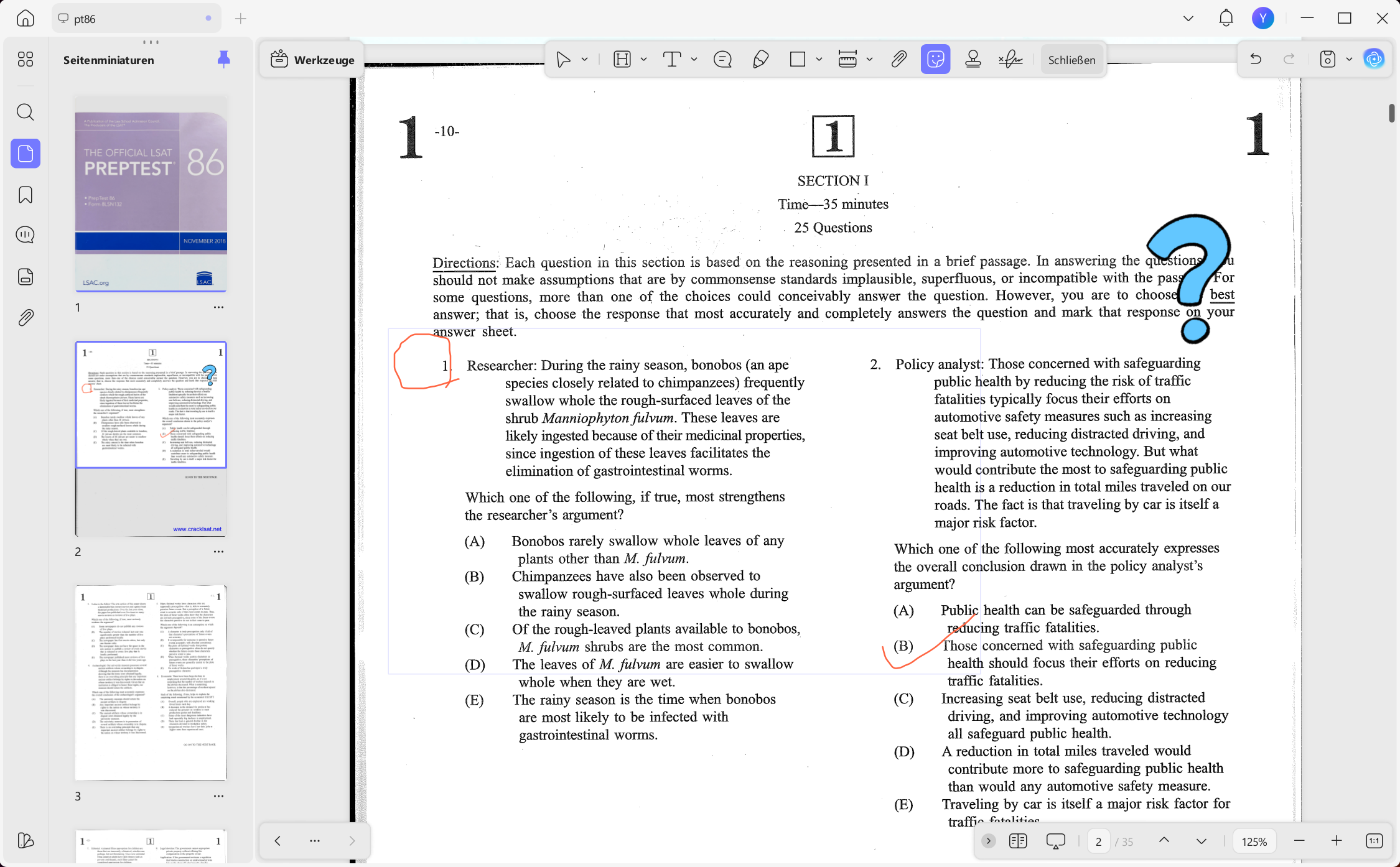 Kommentar hervorheben PDFs updf