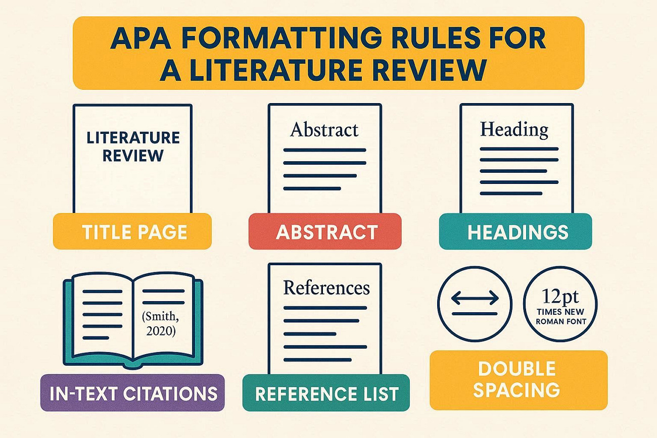 key apa formatting rules