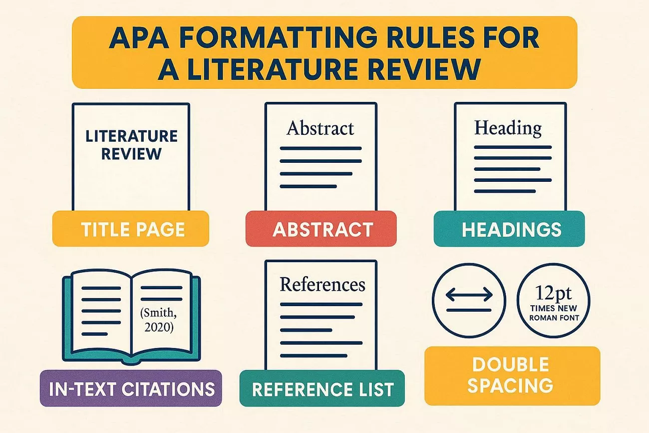 key apa formatting rules