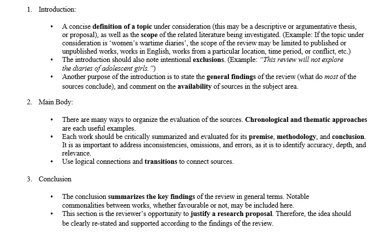 write concise conclusion