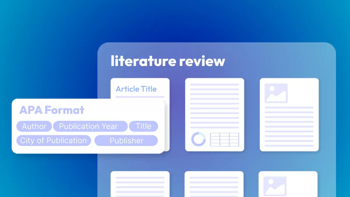 An Overview on APA Format for Literature Review Example