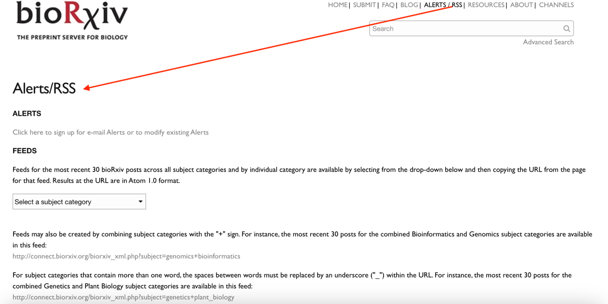 biorxiv 알림 및 소식
