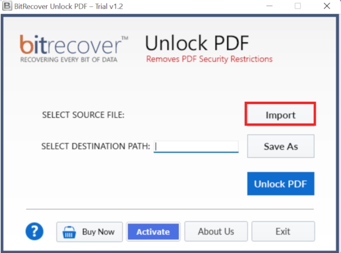 bitrecover pdf 인쇄 제한 우회하기