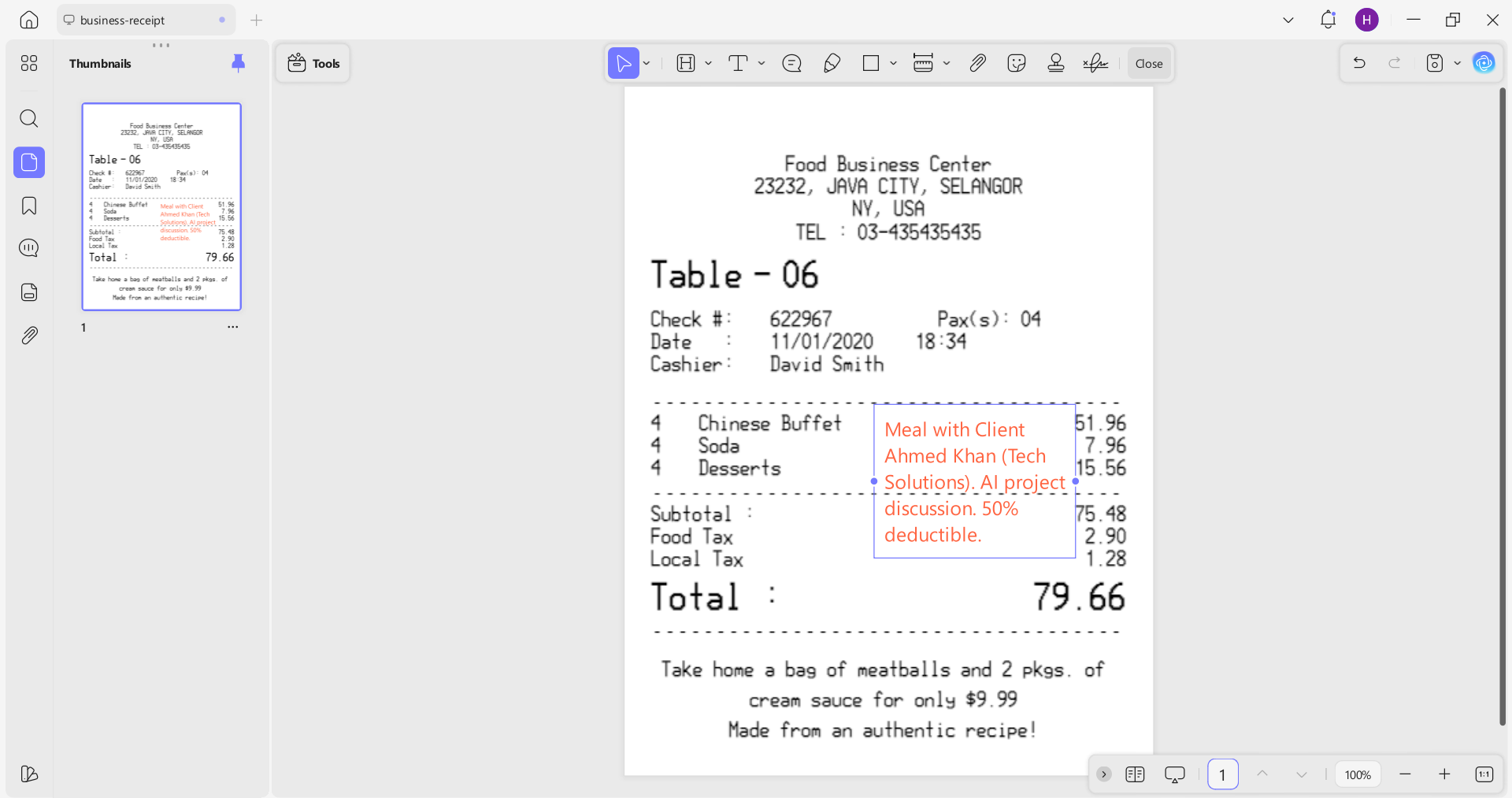 annotation