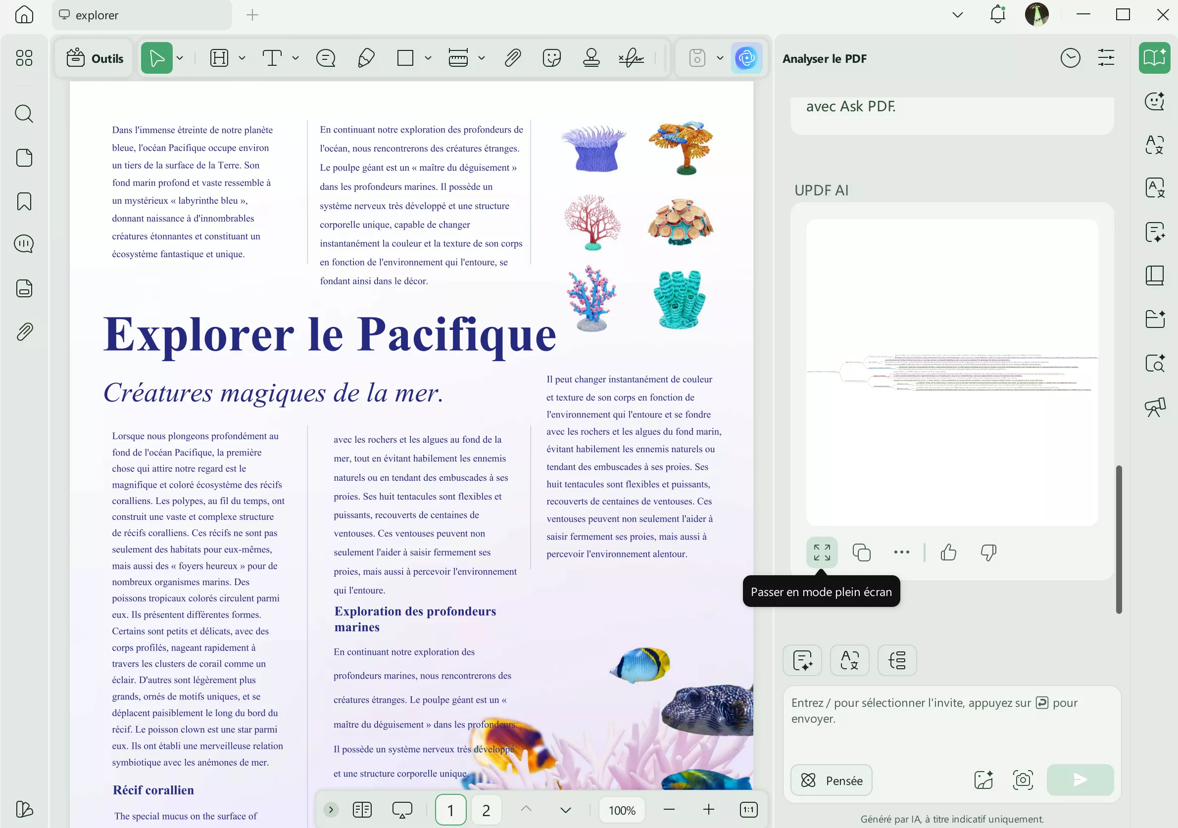 créer des cartes mentales