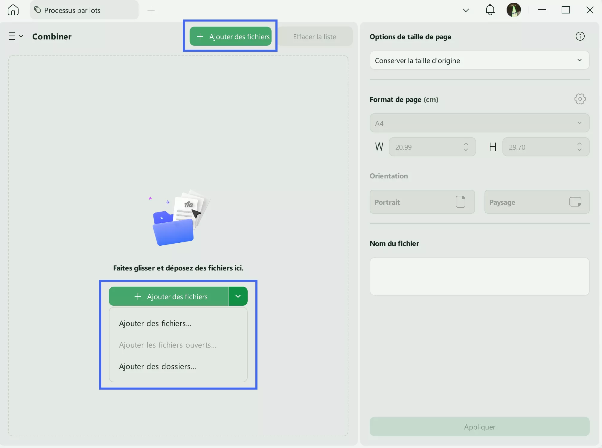 Installez la dernière mise à jour d'Acrobat pour Windows.