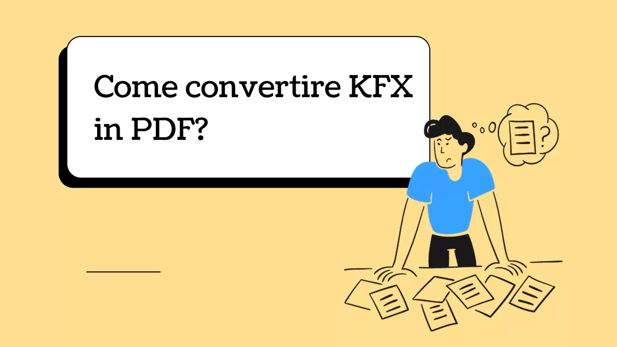 Come convertire KFX in PDF? (Online e offline)