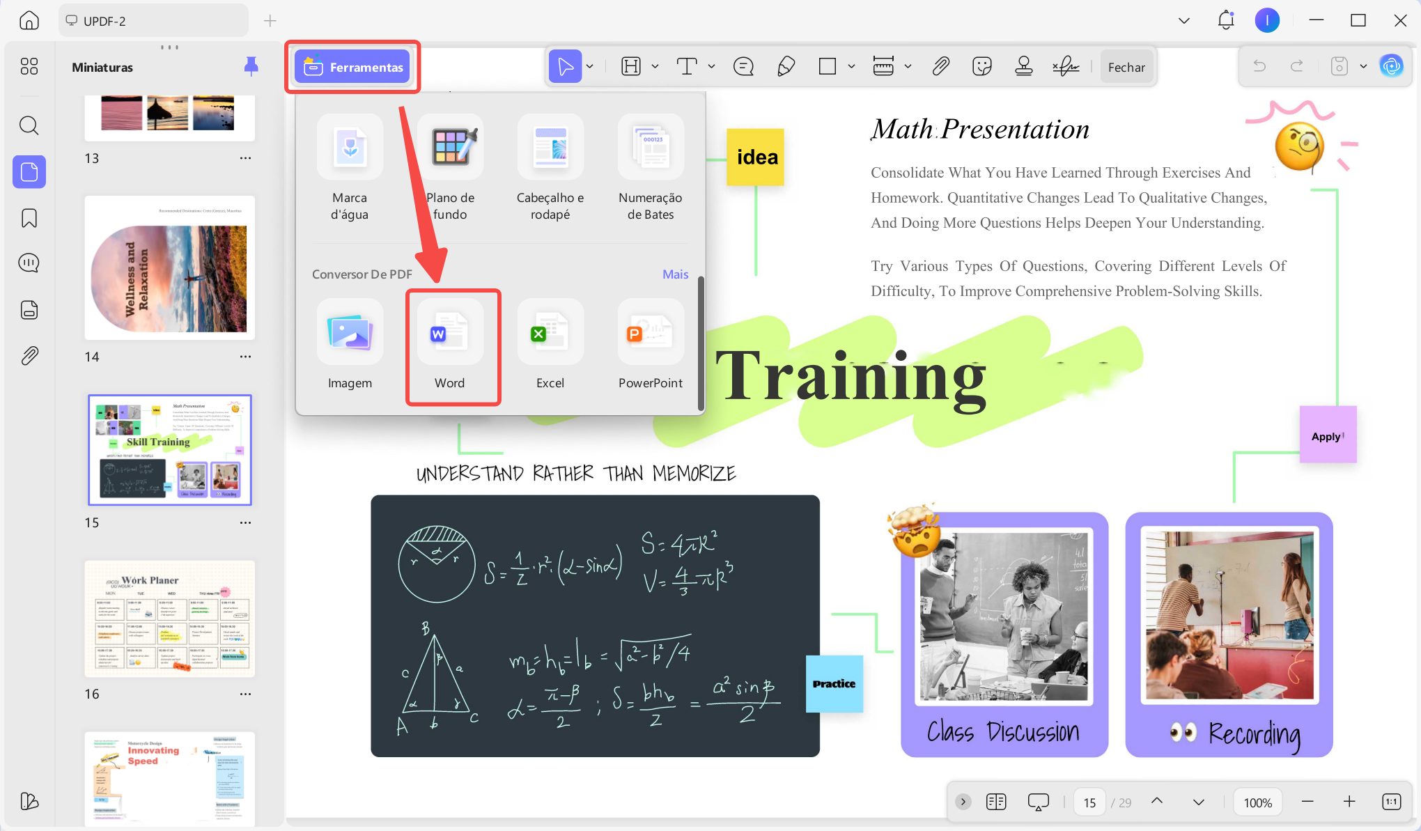 converter pdfs para word