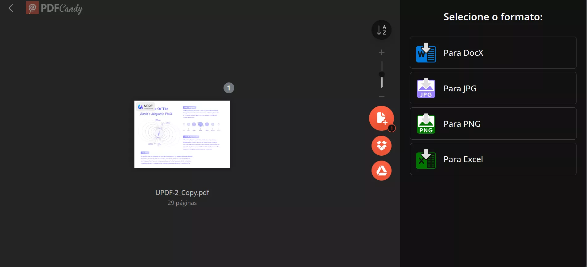 converter pdfs com pdf candy