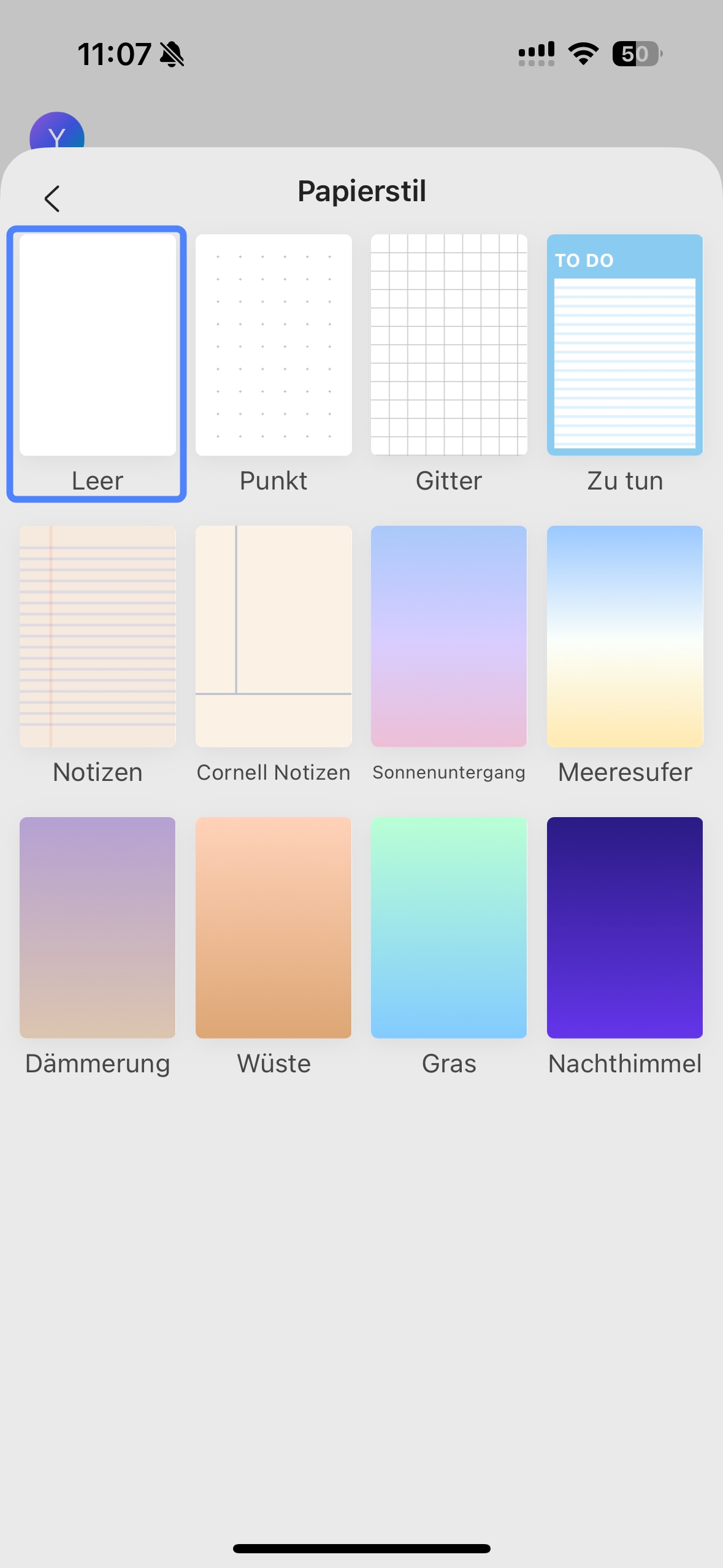 erstellen Sie ein leeres PDF