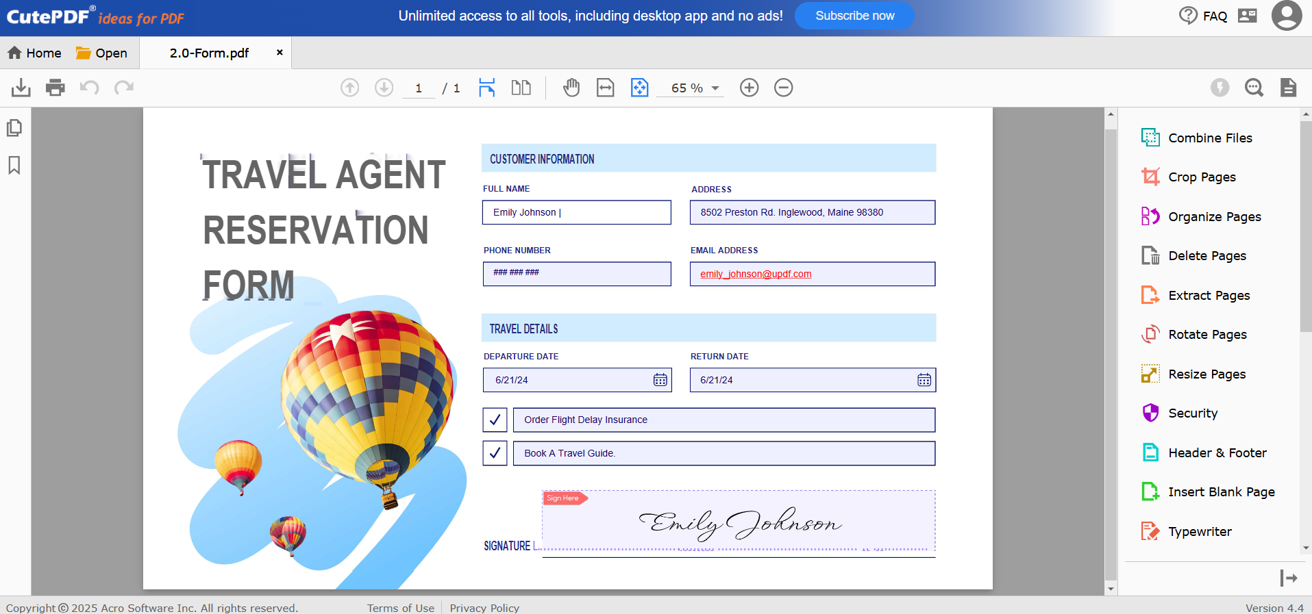cutepdf-editor-form