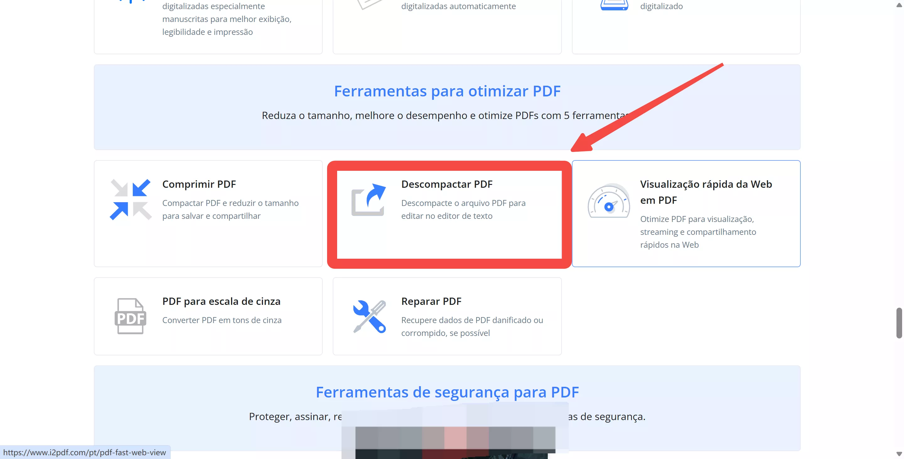 descompactar pdf no i2pdf
