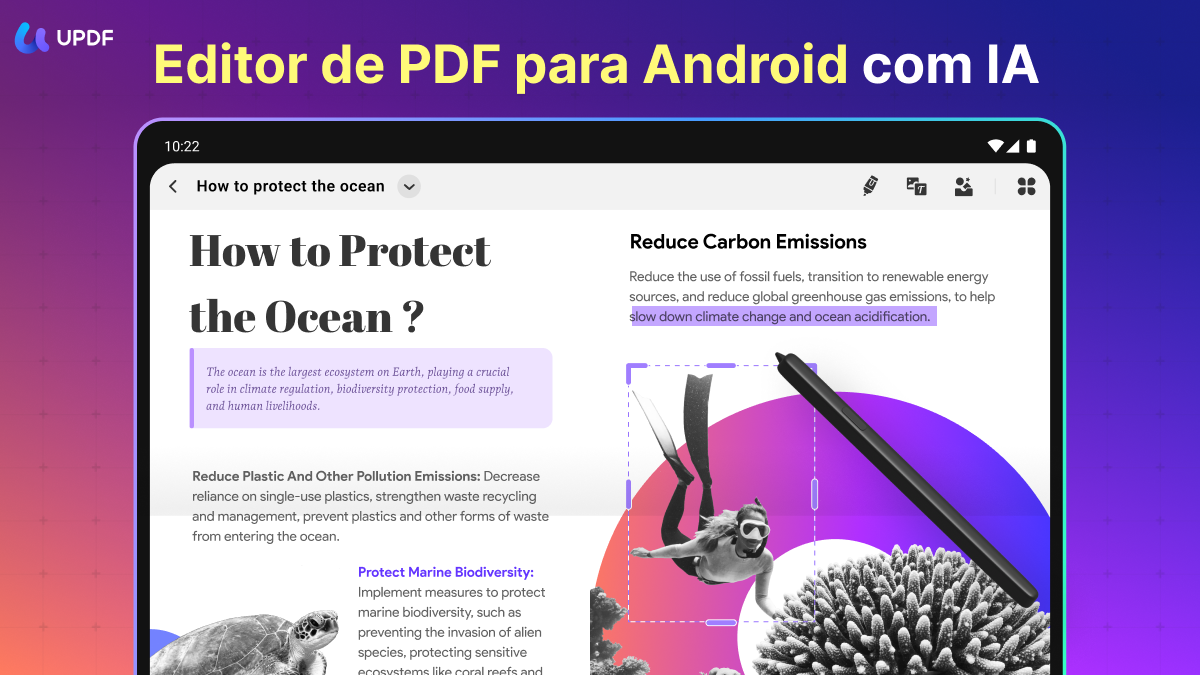 editor de pdf para android com ia