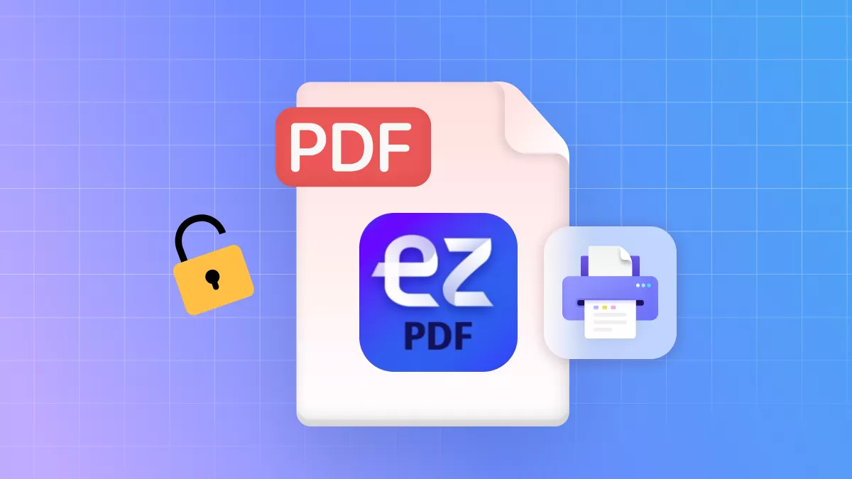 ezpdf 인쇄 제한 풀기 및 pdf 비밀번호 해제 대안 TOP 5