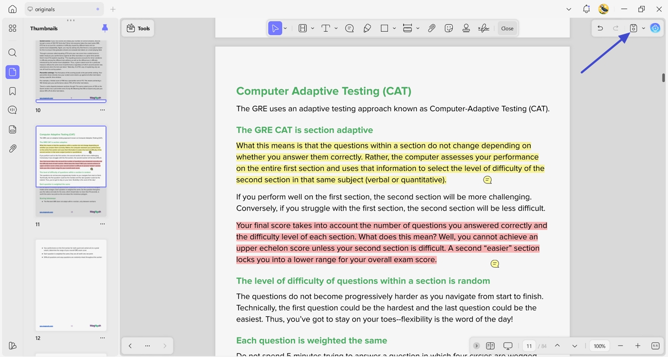 review update weekly gre notes