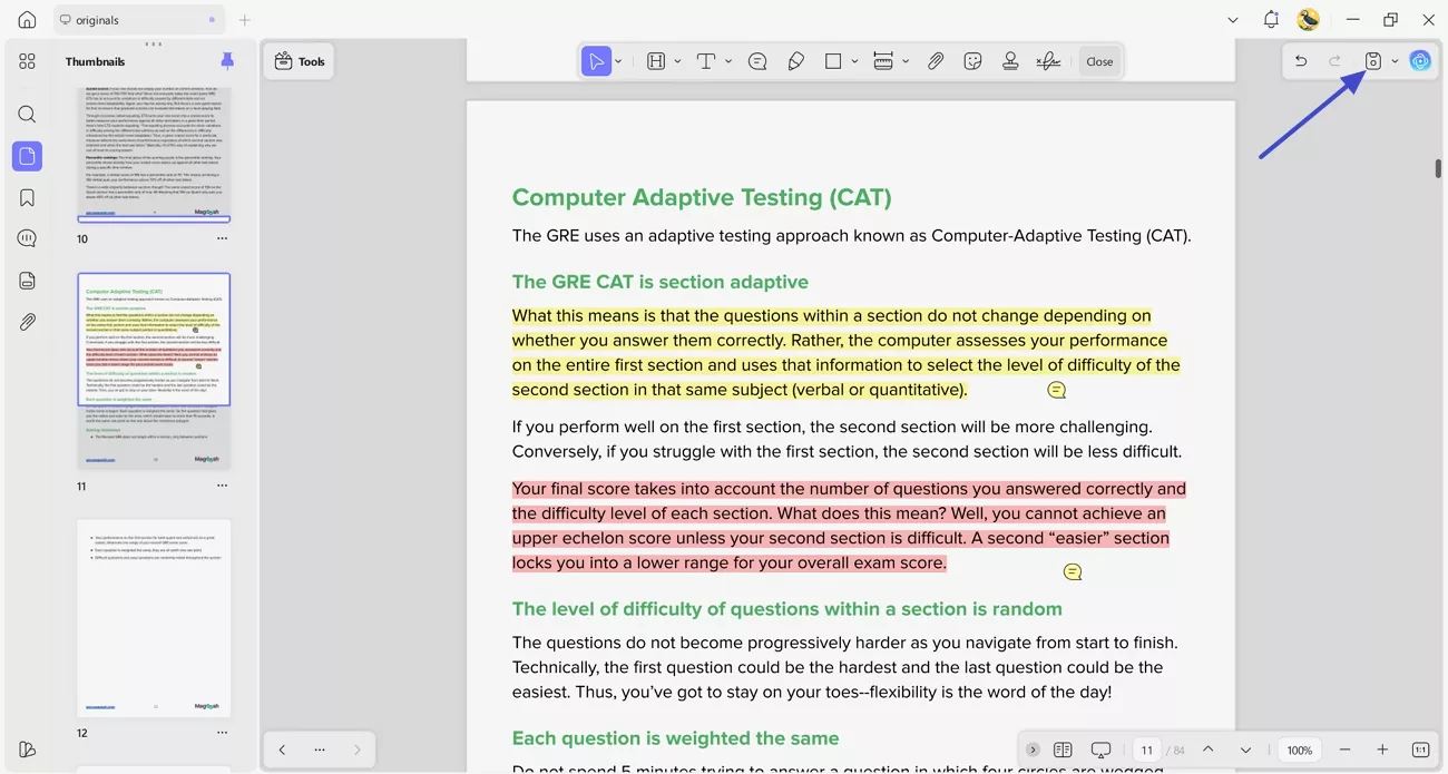  review update weekly gre notes