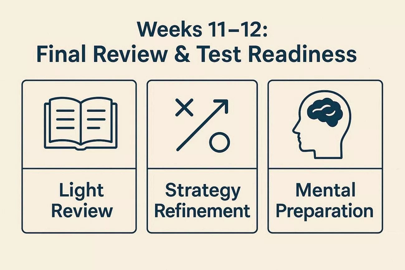 setting mental preparations review gre