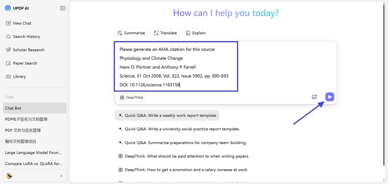 give source information chat