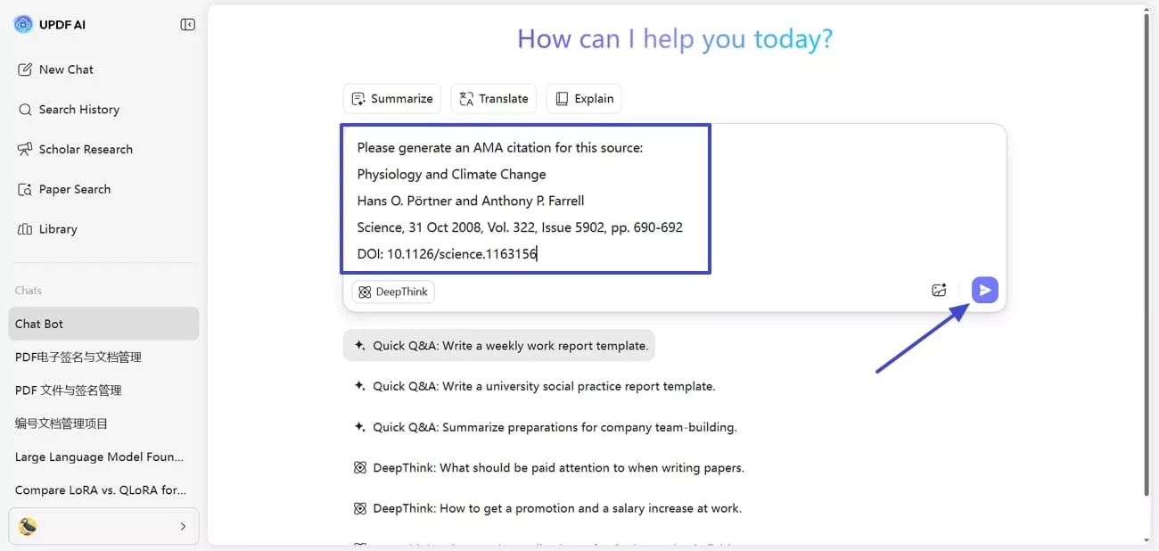 give source information chat