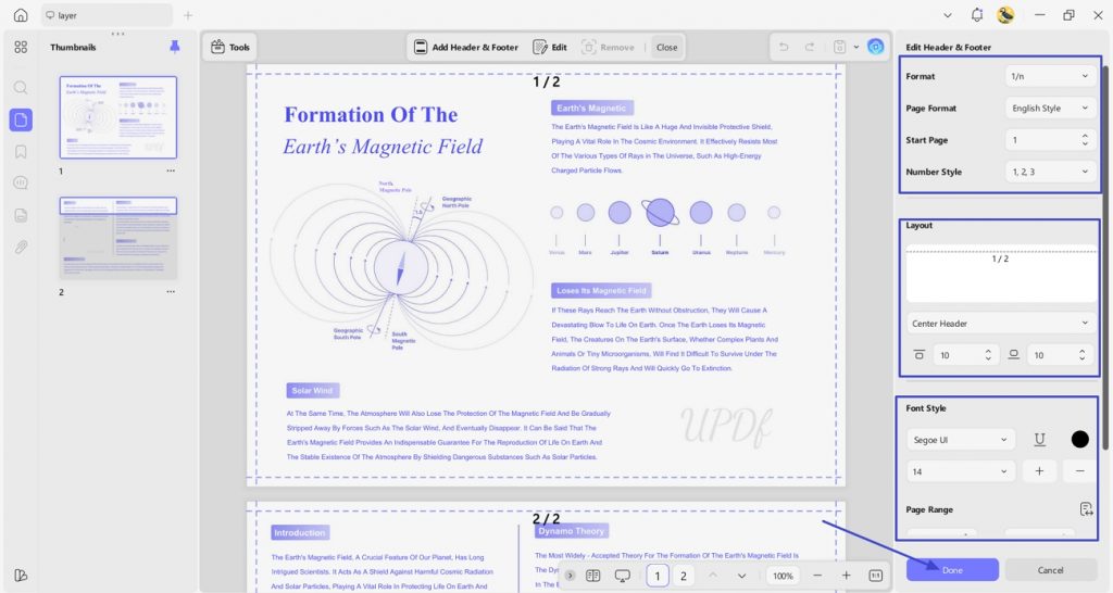 [Learn] How to Make Header Different on Each Page Easily – UPDF