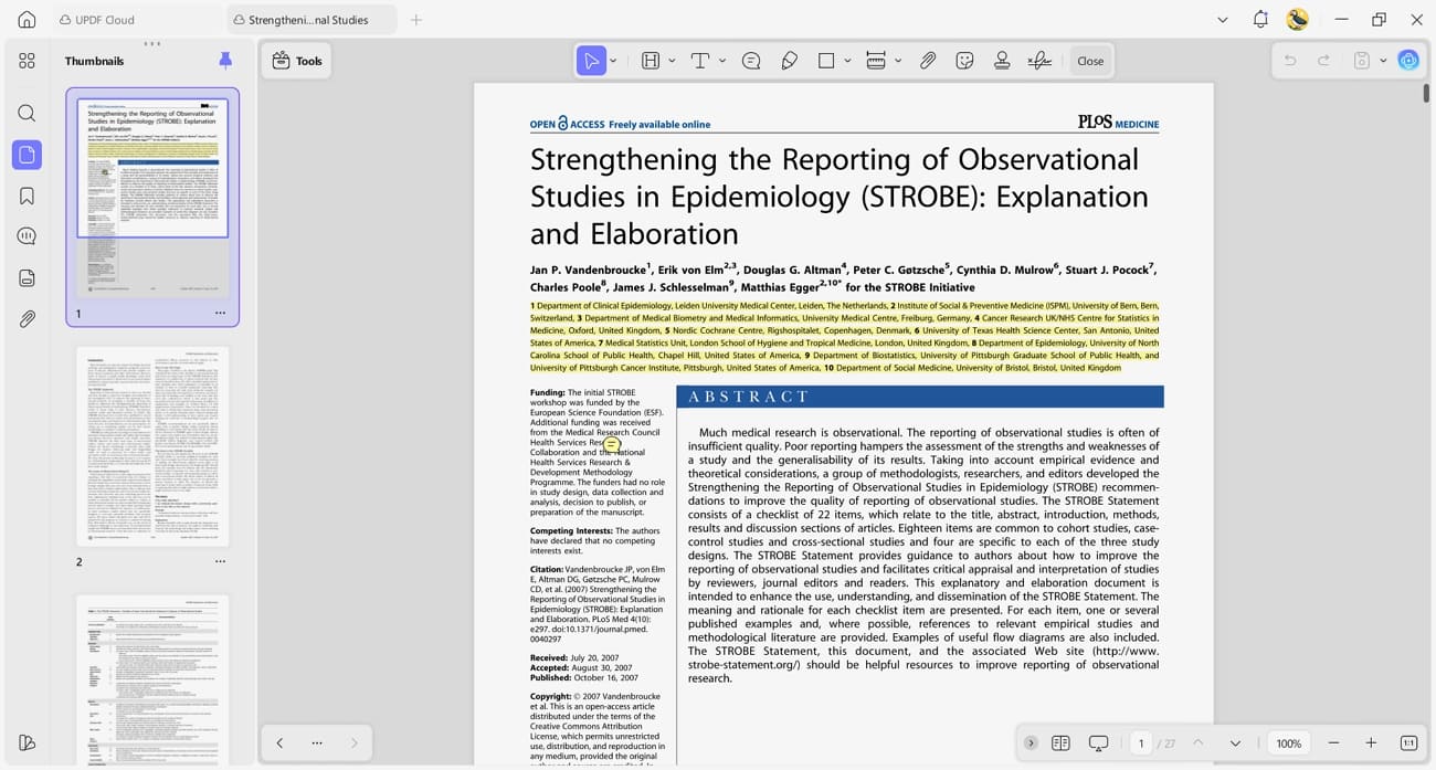 updf cloud pdf viewing annotations