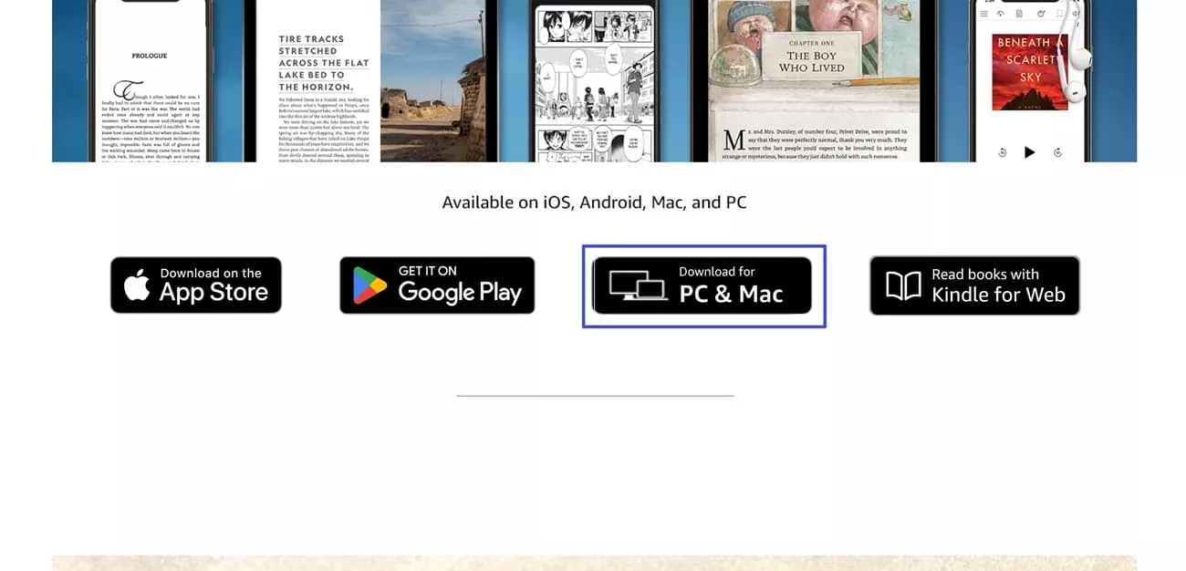 download kindle for pc app computer