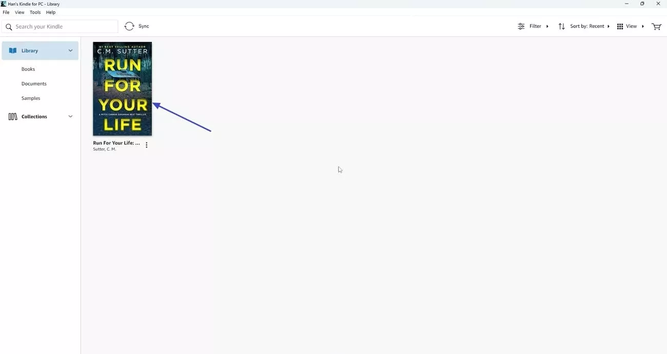 read kindle book pc app