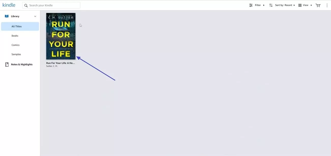  view read kindle book cloud reader