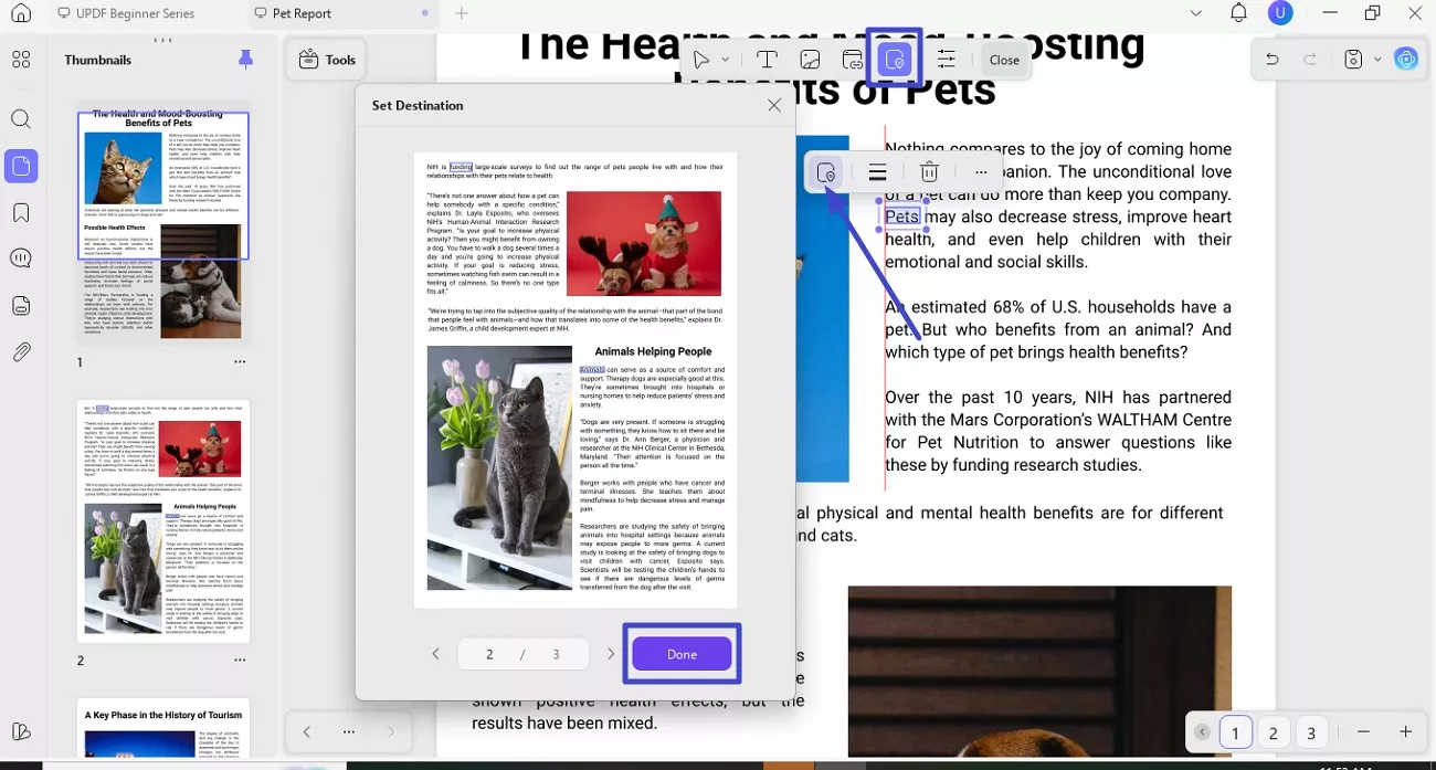 add link to other page