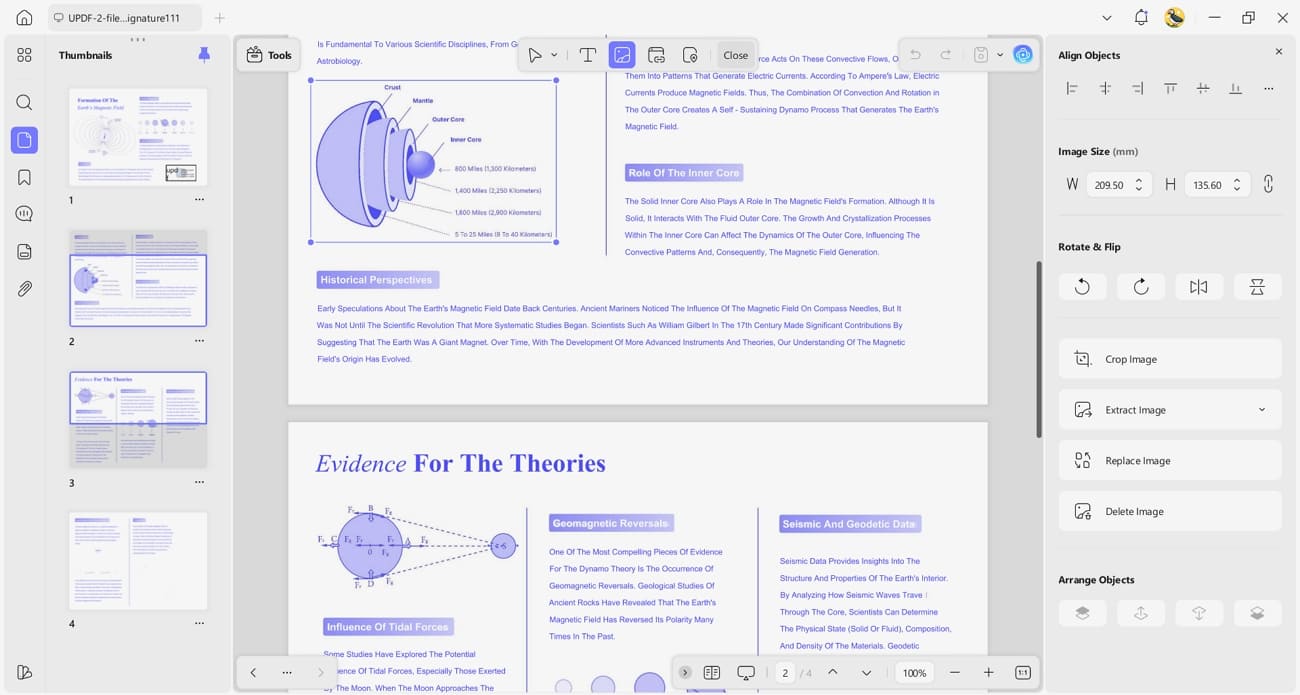 edit rotate pdf images