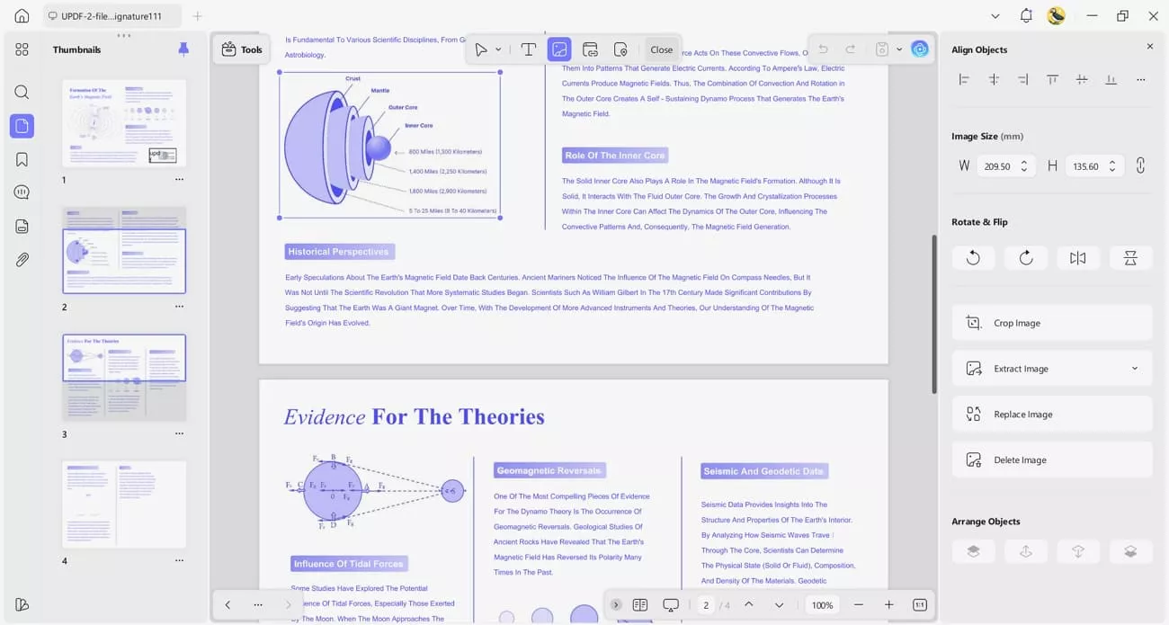edit rotate pdf images