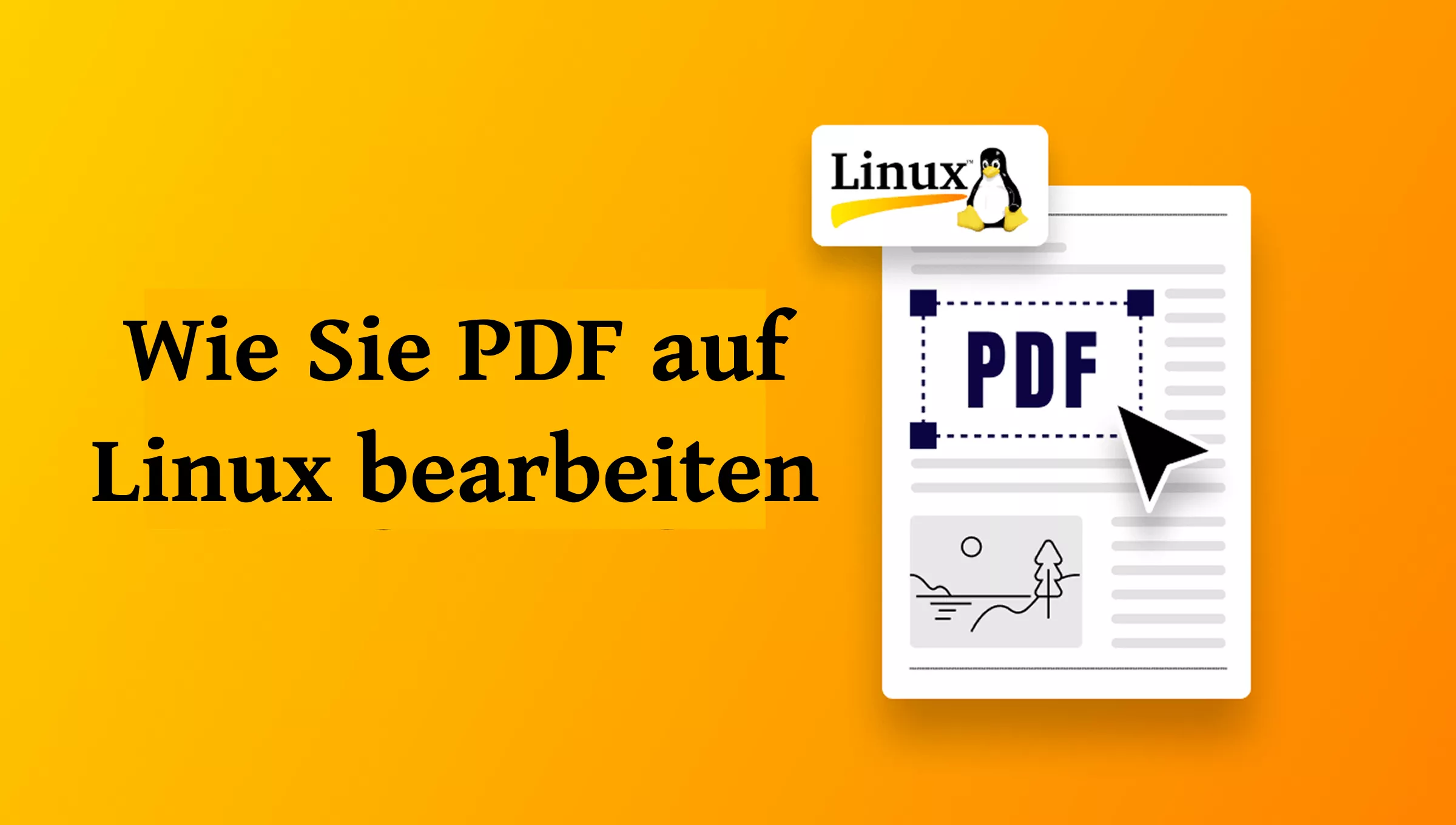 Wie Sie PDF auf Linux bearbeiten – Ein umfassender Leitfaden