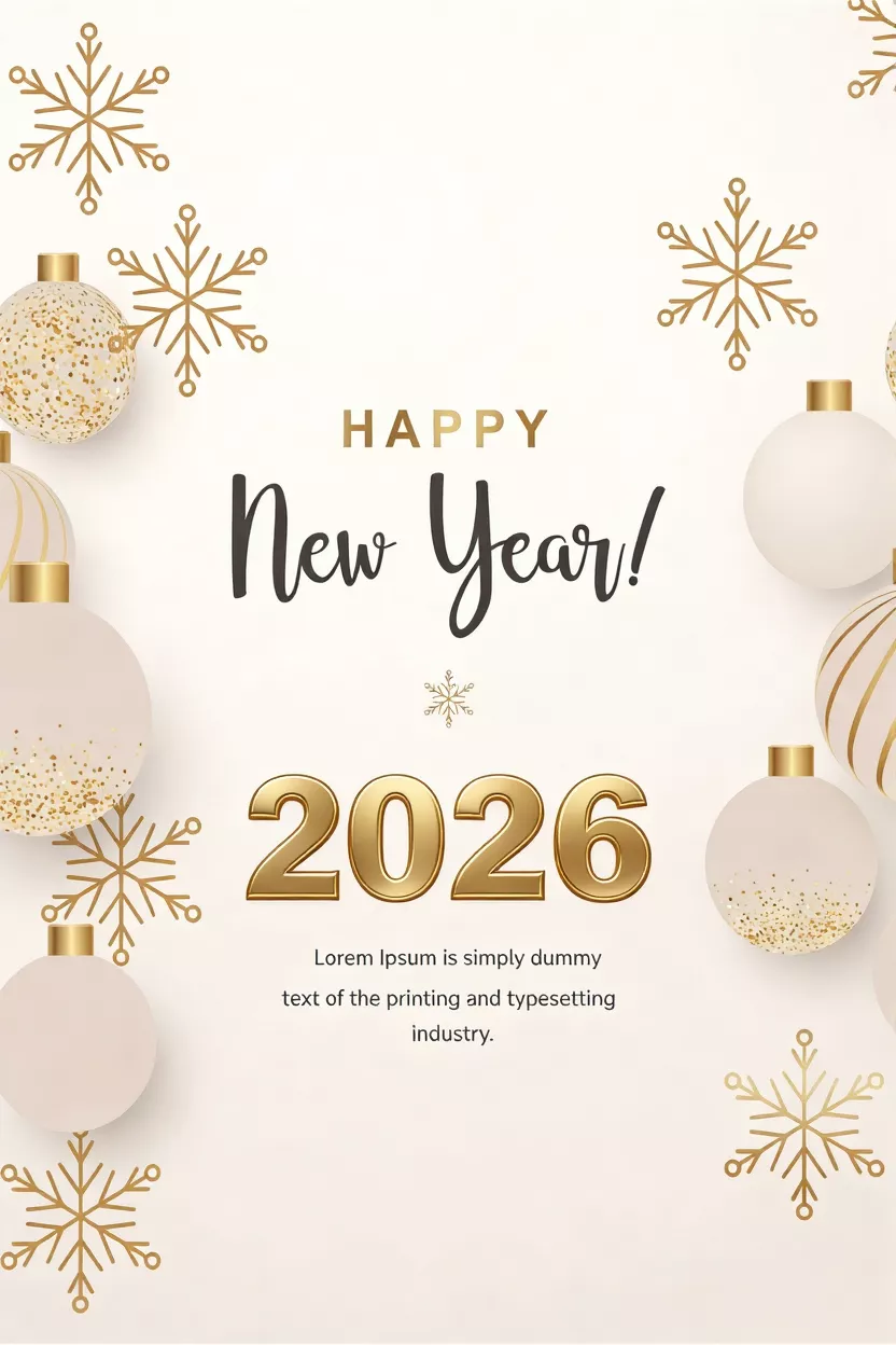 modelos de cartões de desejos de ano novo