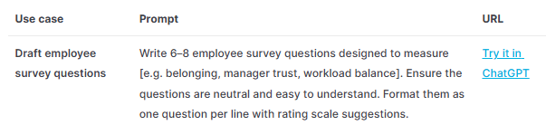 prompt pack for hr 