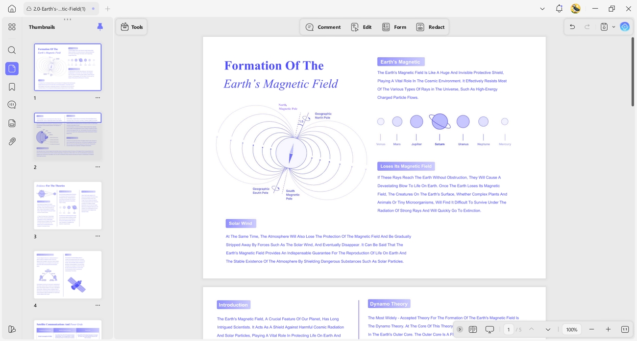 updf ai desktop app interface