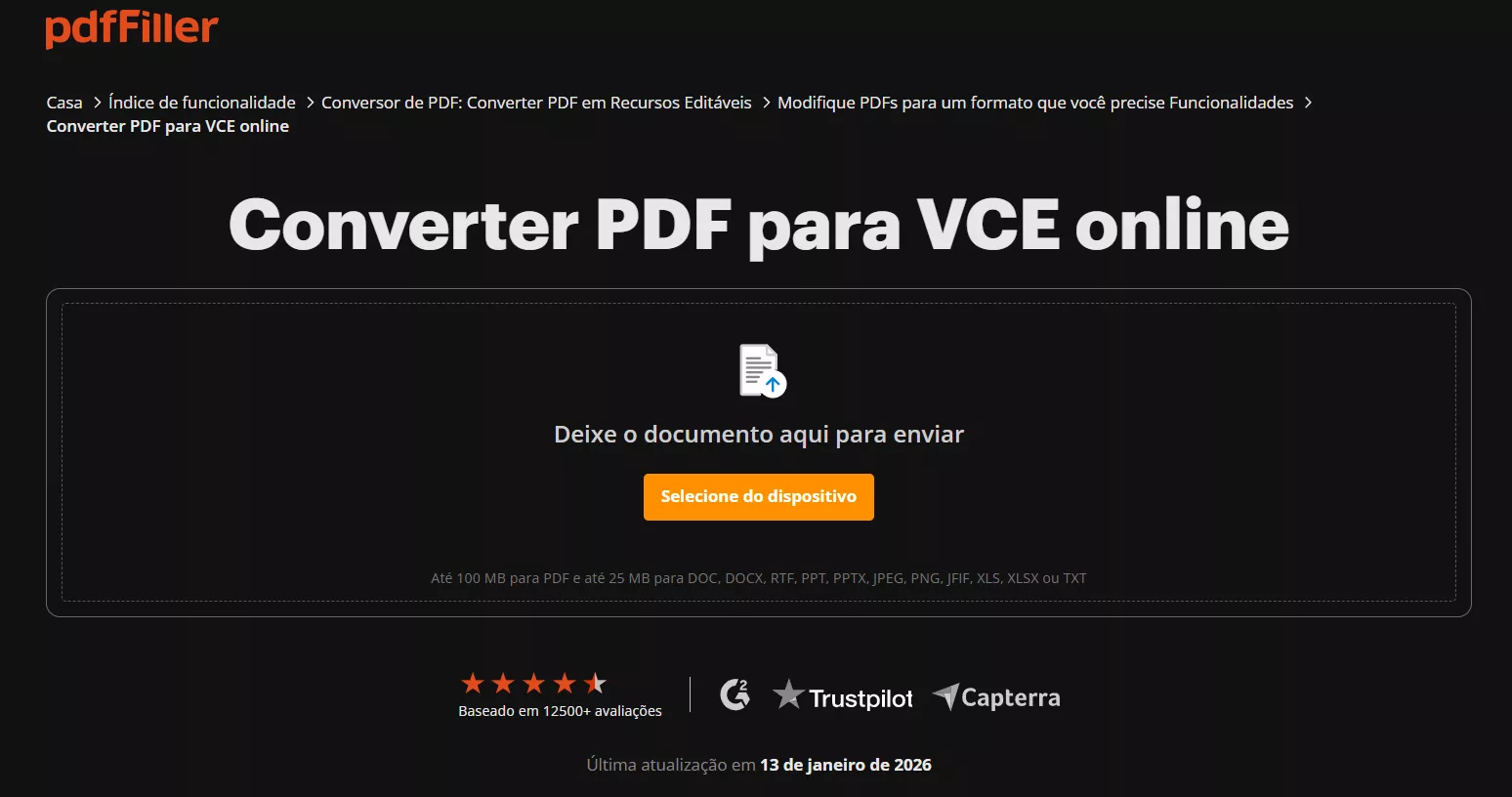 converter pdf para vce online no pdffiller