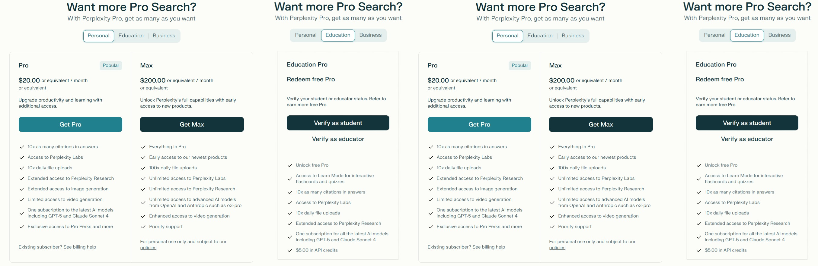 pricing