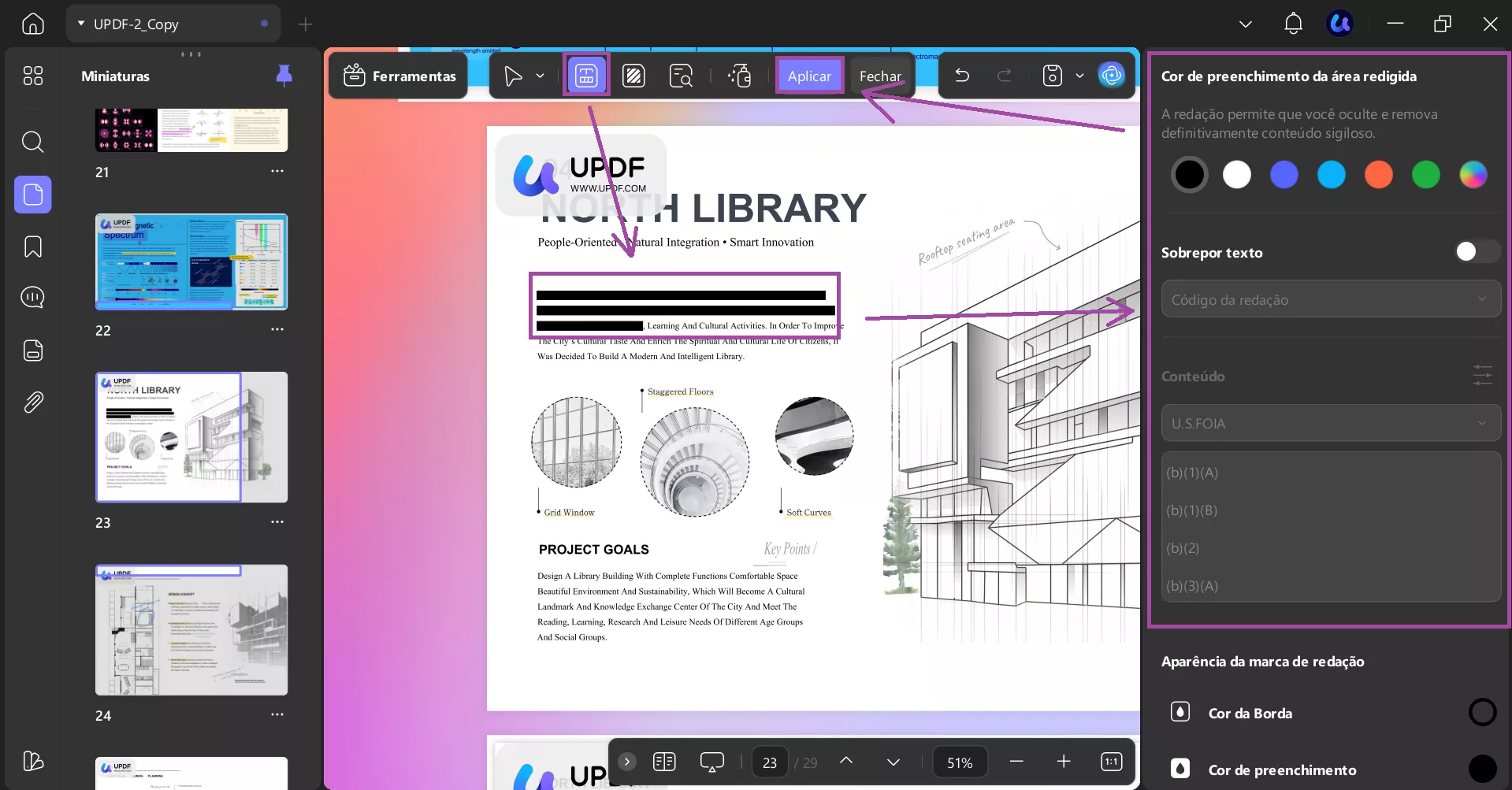 redigir pdfs no updf