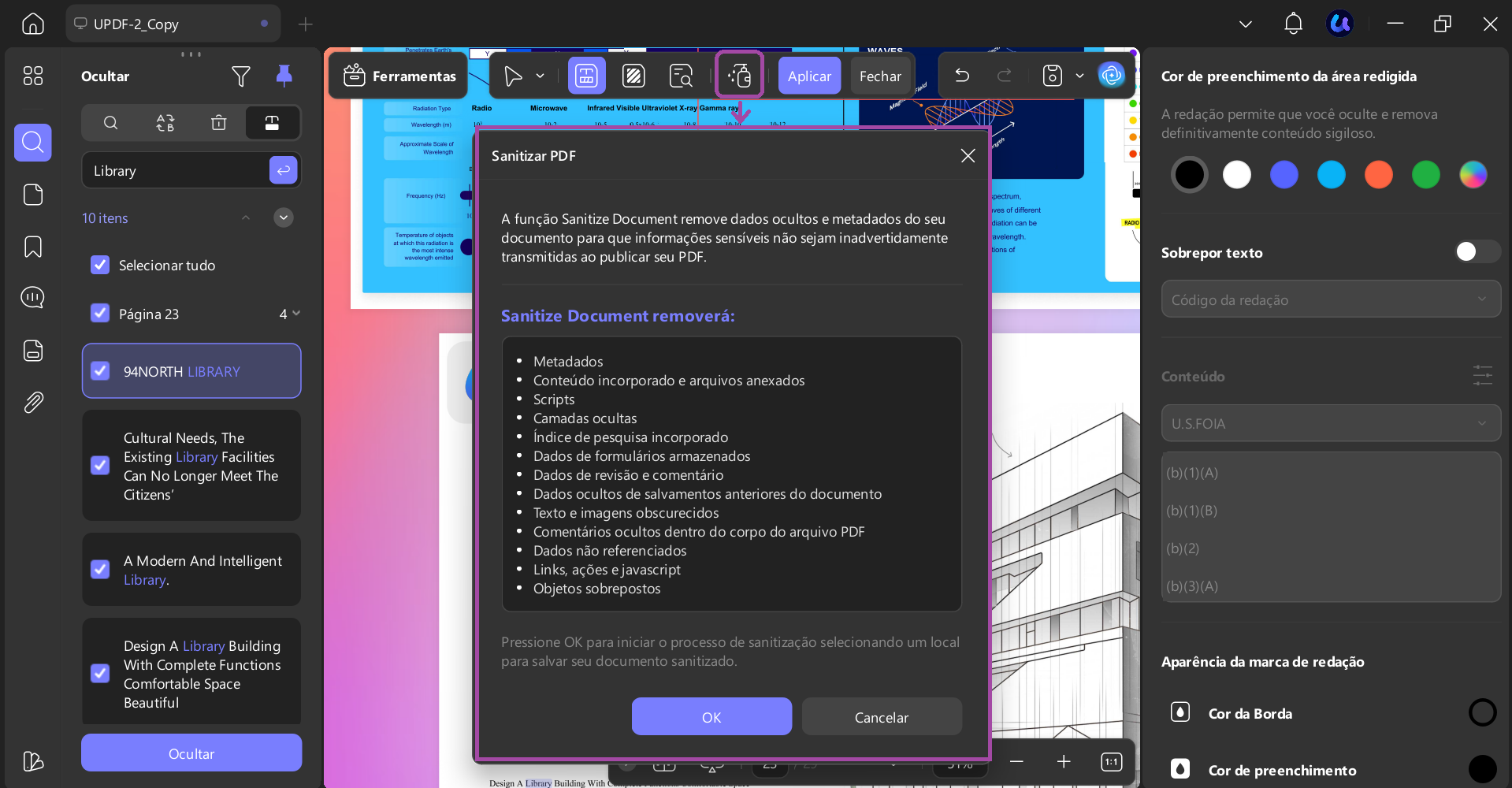 sanitizar pdf