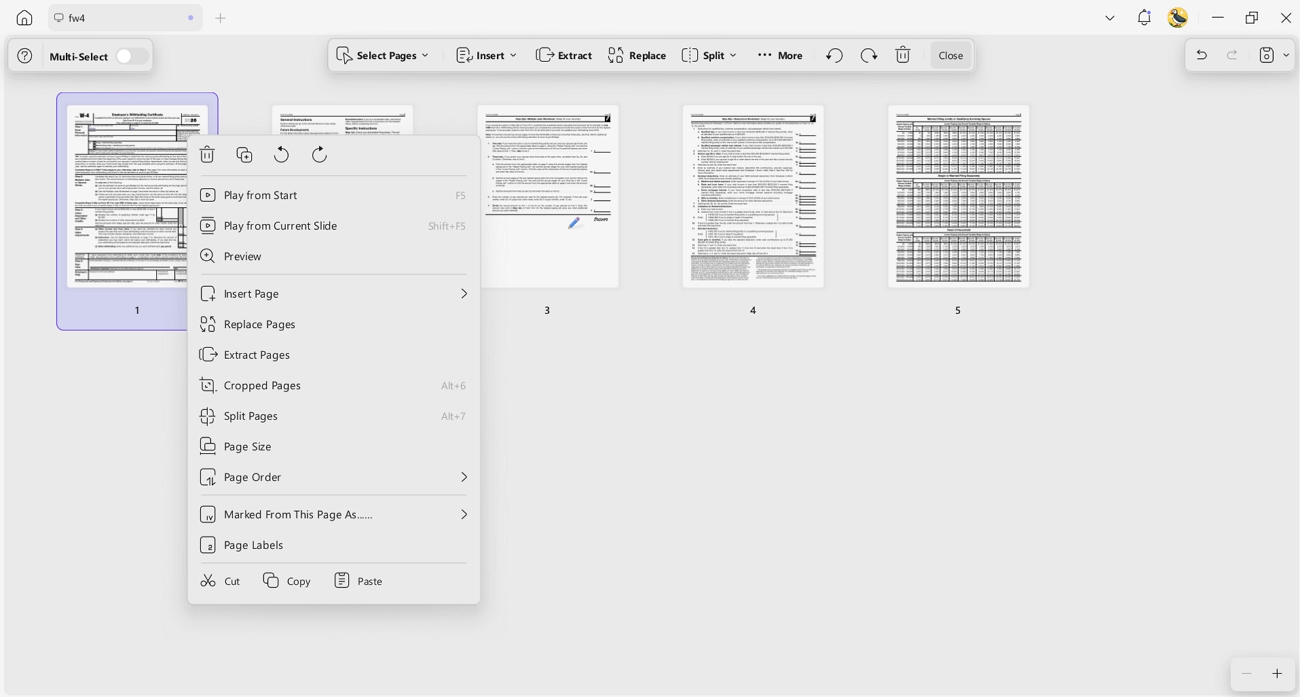 organize pdf pages one workspace updf