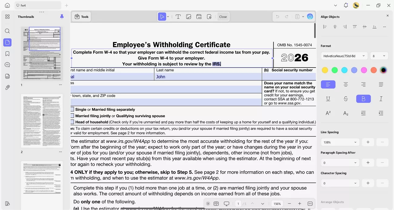editar texto em pdf com o updf