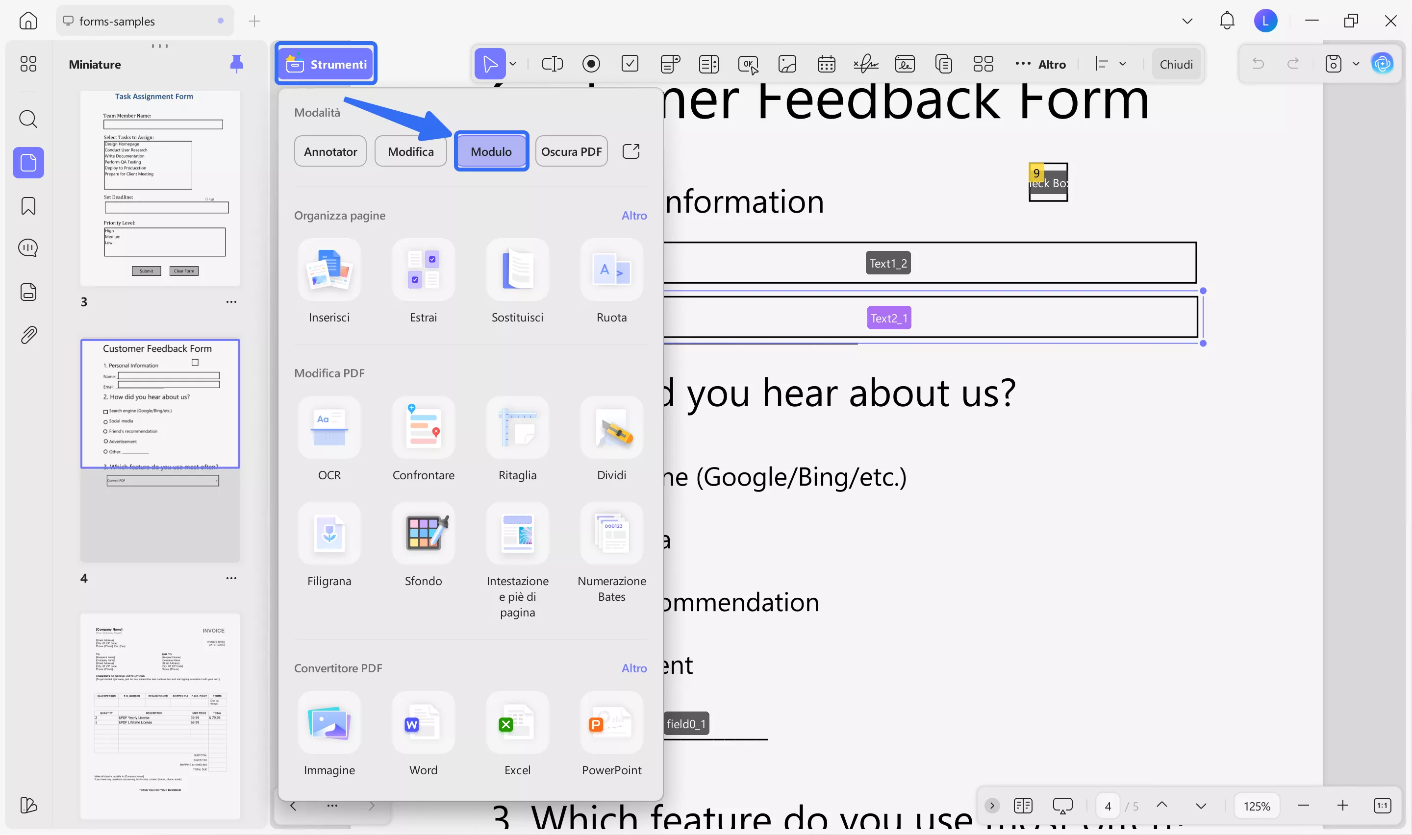 how to remove fillable fields in pdf by deleting in updf