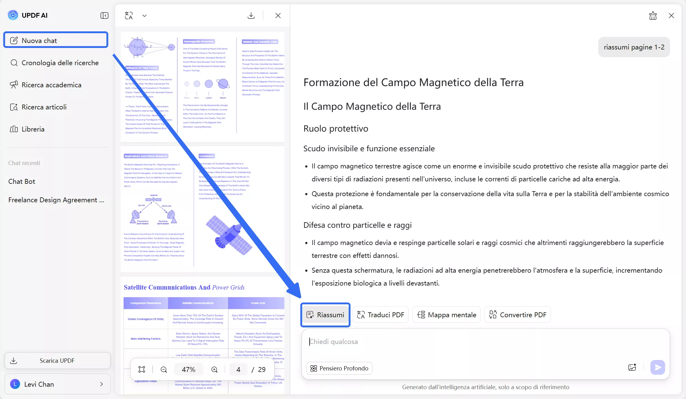 summarize pdf updf online