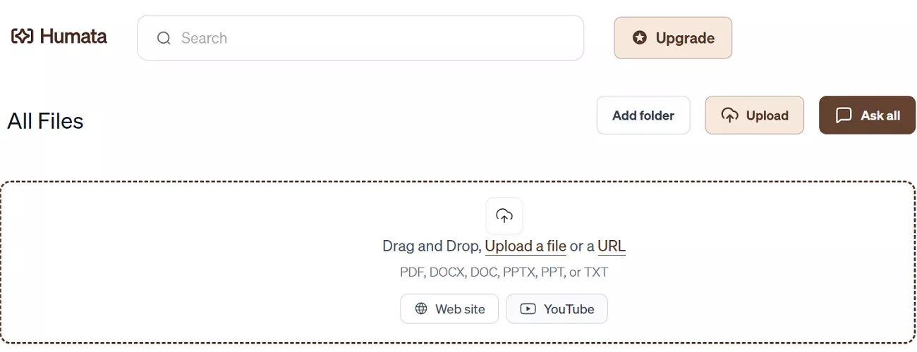 humata ai easy to understand interface