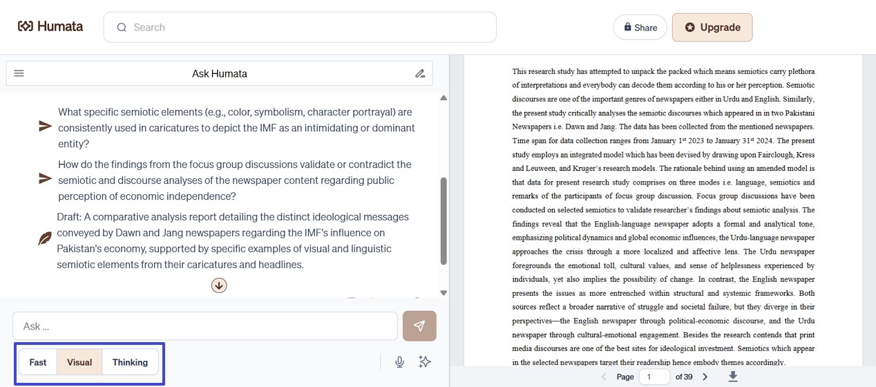 analyze and summarize research paper