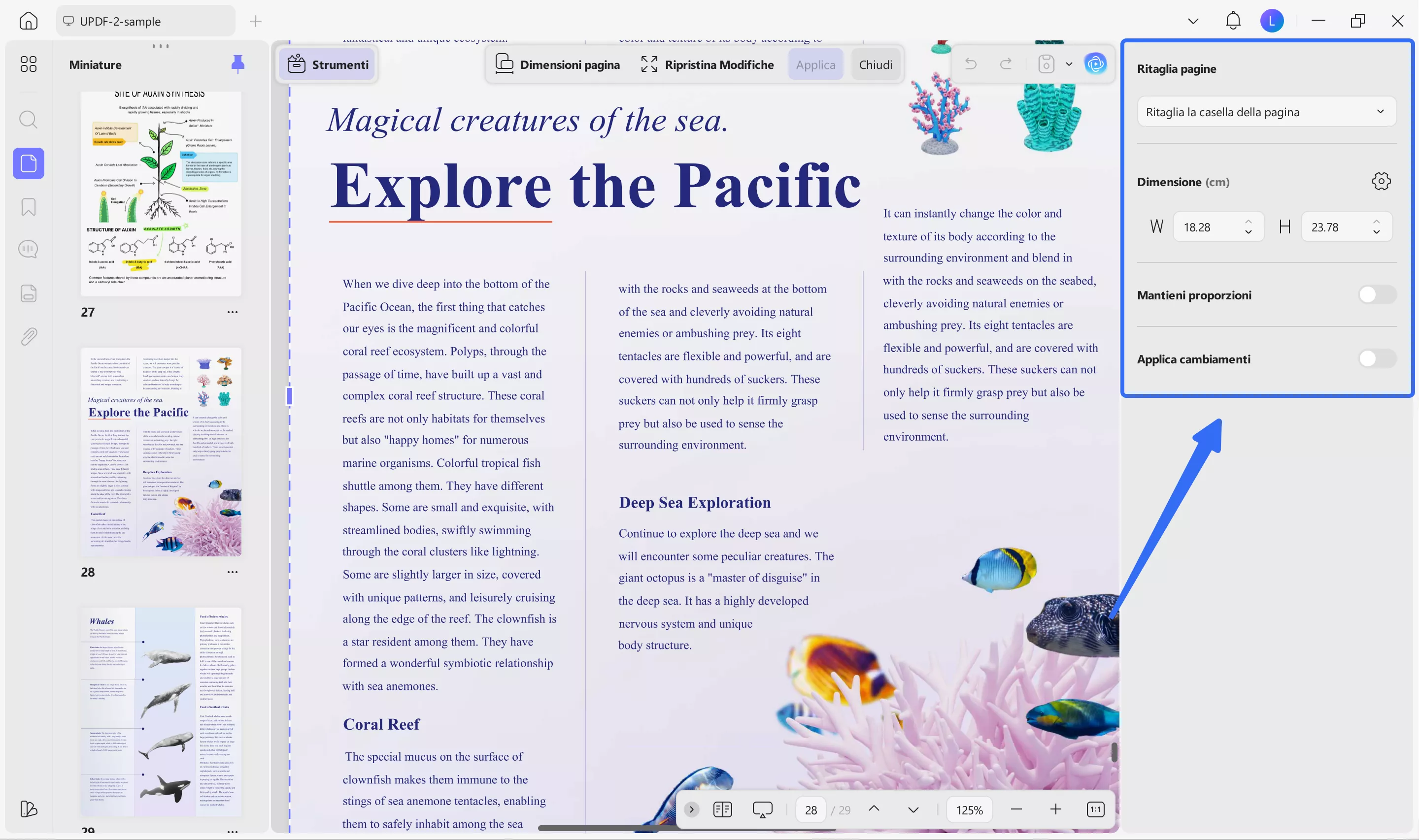 a4 pdf to a5 crop option